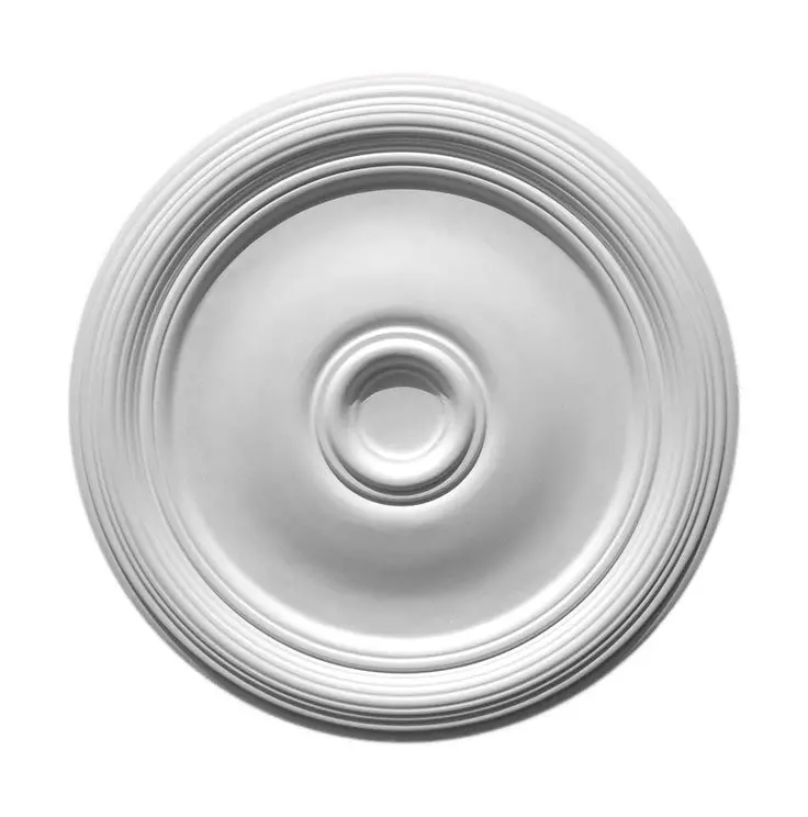 Elegant Plaster Ceiling Medallion #45 – 47 Cm Diameter Gypsum Rosette 1