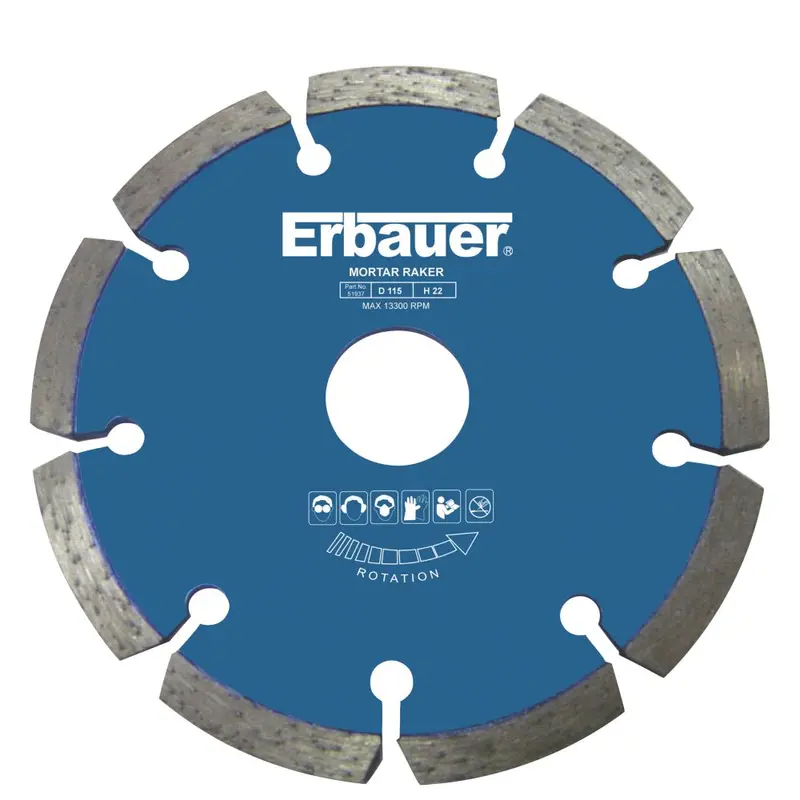 Erbauer 115 X 22.23Mm Masonry Mortar Raking Blade 1