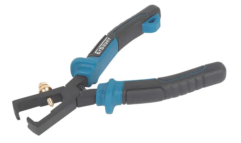 Erbauer 165Mm Ergonomic Wire Stripping Pliers With Multiple Gauges 1
