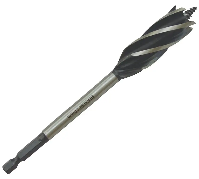 Erbauer 165Mm Wood Auger Drill Bit – 20Mm Diameter 1