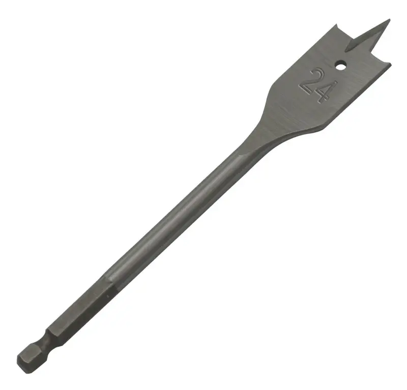 Erbauer 24Mm Flat Wood Boring Bit With 152Mm Length 1