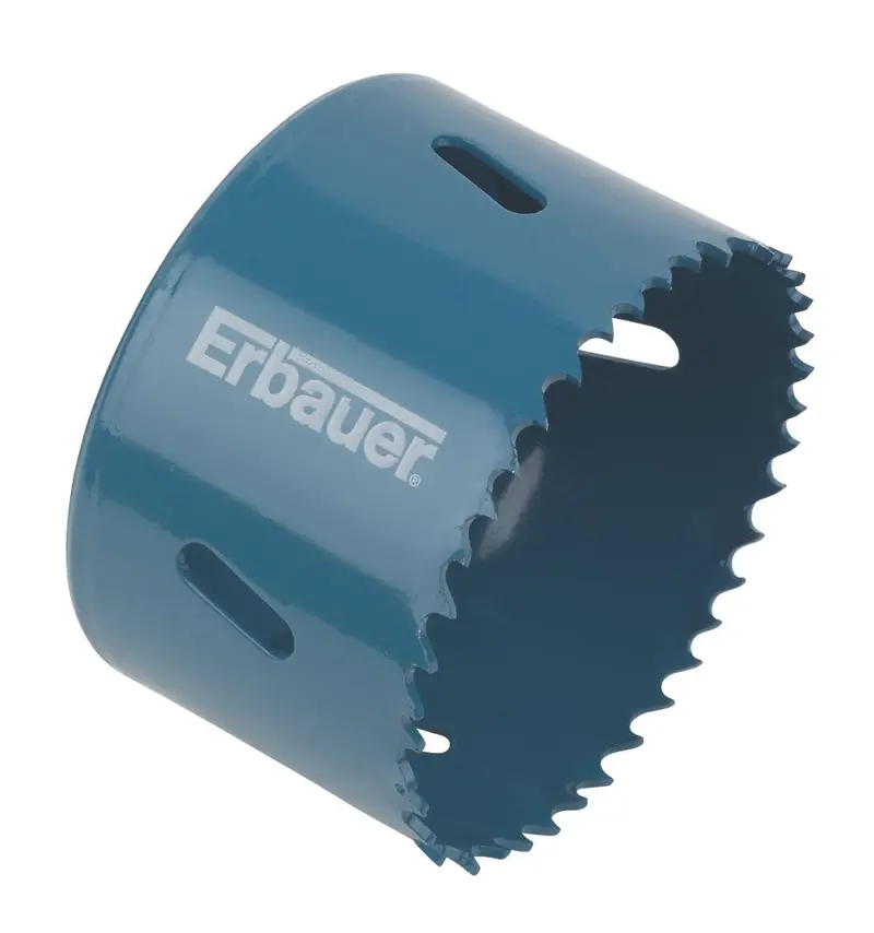 Erbauer 70Mm Multi-Application Holesaw – Smooth Cutting In Tile, Plasterboard & Pvc 1