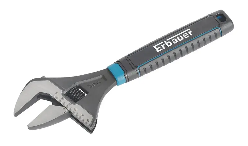 Erbauer Adjustable Wrench – 10-Inch Precision Tool 1