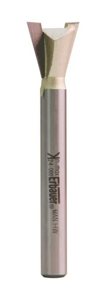 Erbauer Dovetail Router Bit – 14" Shank, 12.7 X 12.7Mm, 14° Profile 1