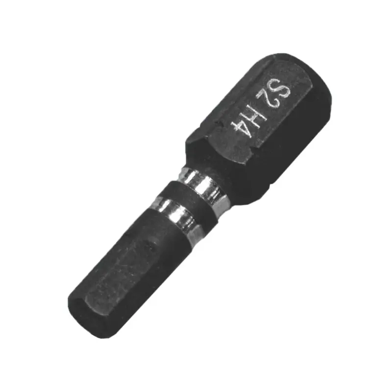 Erbauer Impact Screwdriver Bit Set – 14-Inch, 25Mm Hex Shank, H4 Type – 3-Pack 1