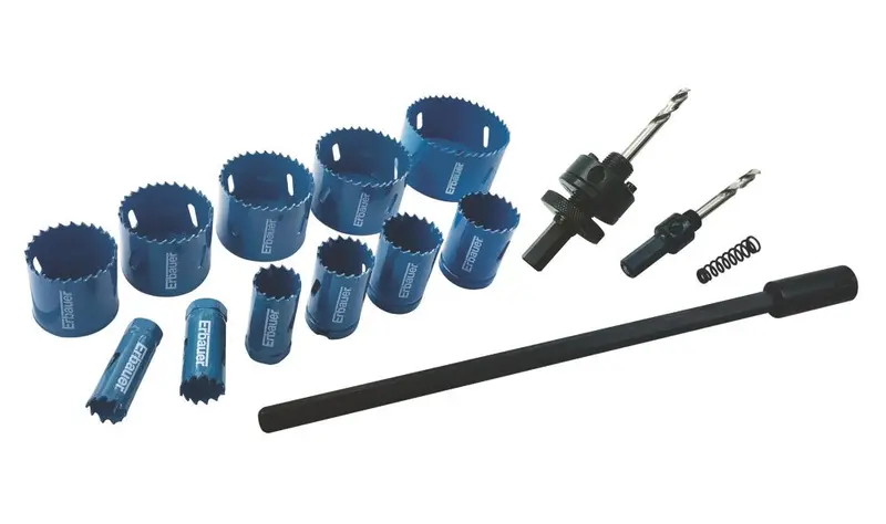 Erbauer Professional 11-Saw Multi-Material Holesaw Kit 1