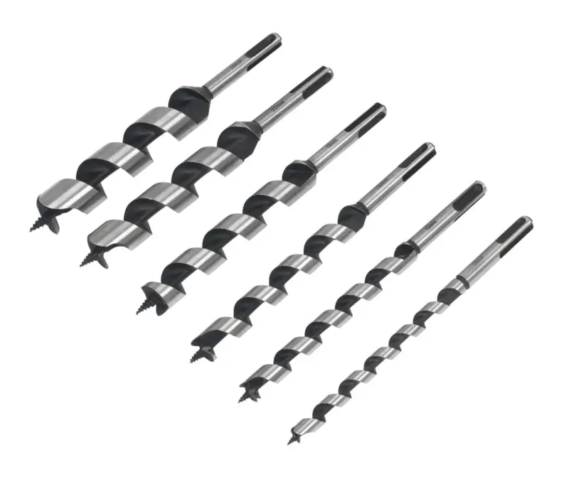 Erbauer Sds-Plus Auger Bit Set – 6-Piece Professional Drilling Kit 1