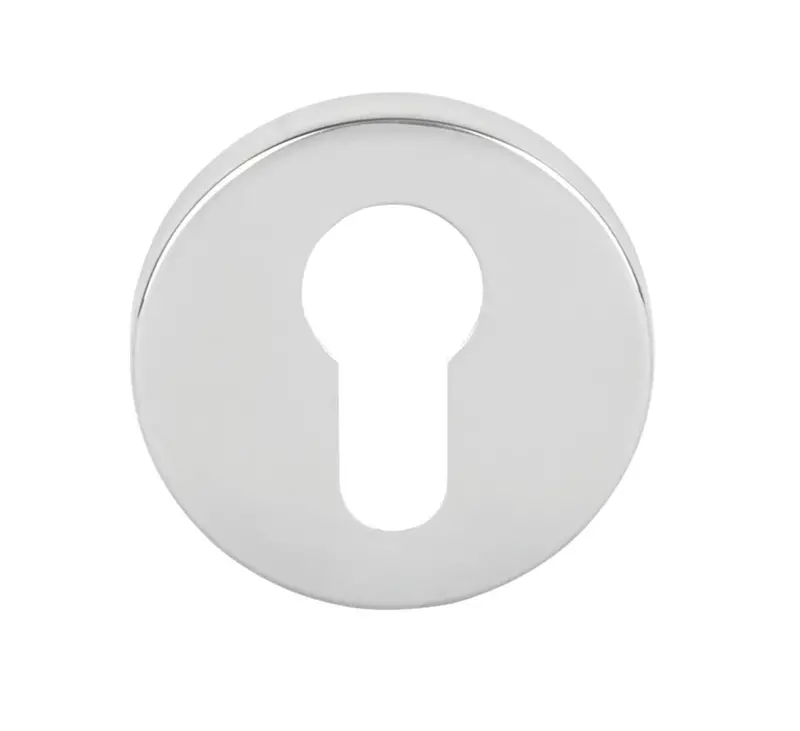 Eurospec Fire-Rated Euro Escutcheon Set – 54Mm Polished Stainless Steel 1