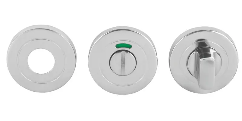Eurospec Fire-Rated Wc Thumbturn Set – Polished Stainless Steel, 52Mm 1