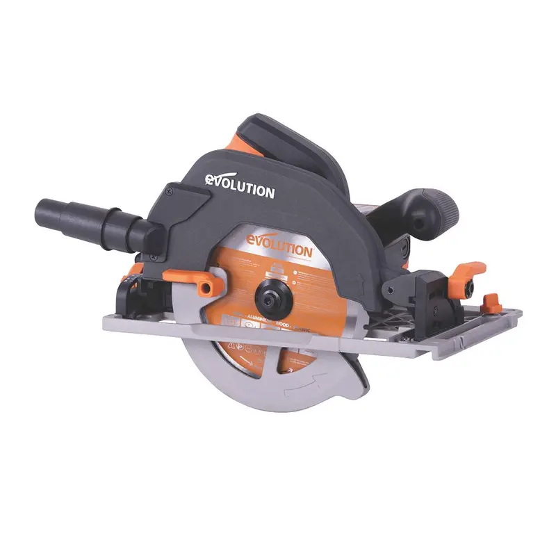 Evolution R185Ccsx+ 1600W 185Mm Corded Circular Saw – 220–240V 1