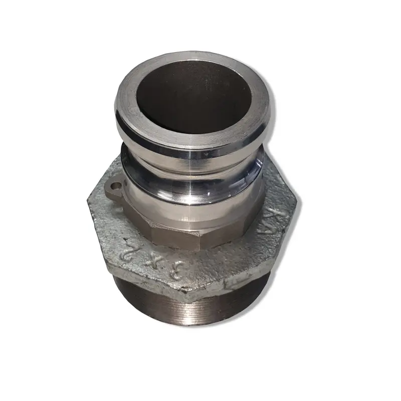 F-Type Camlock Coupler With 3" X 2" Hex Bushing 1