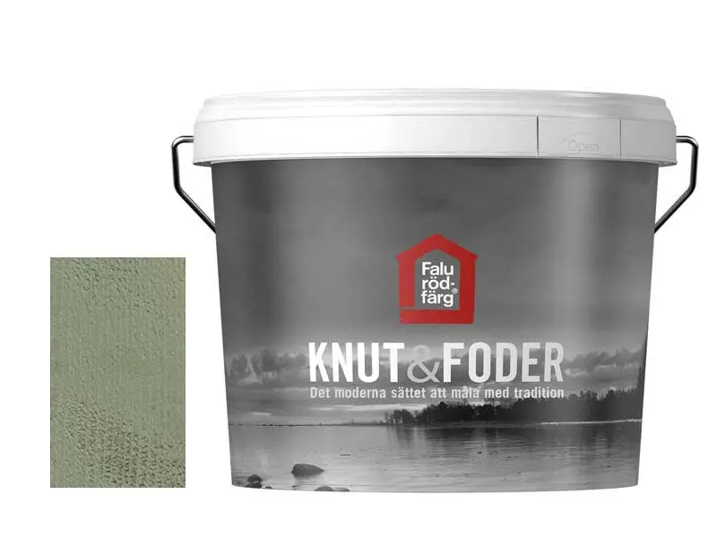Falu Red Paint – Knot & Filler Green, 3-Liter Can 1