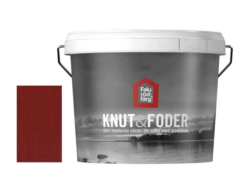 Falu Red Paint – Knot & Filler Red, 3-Liter Can 1