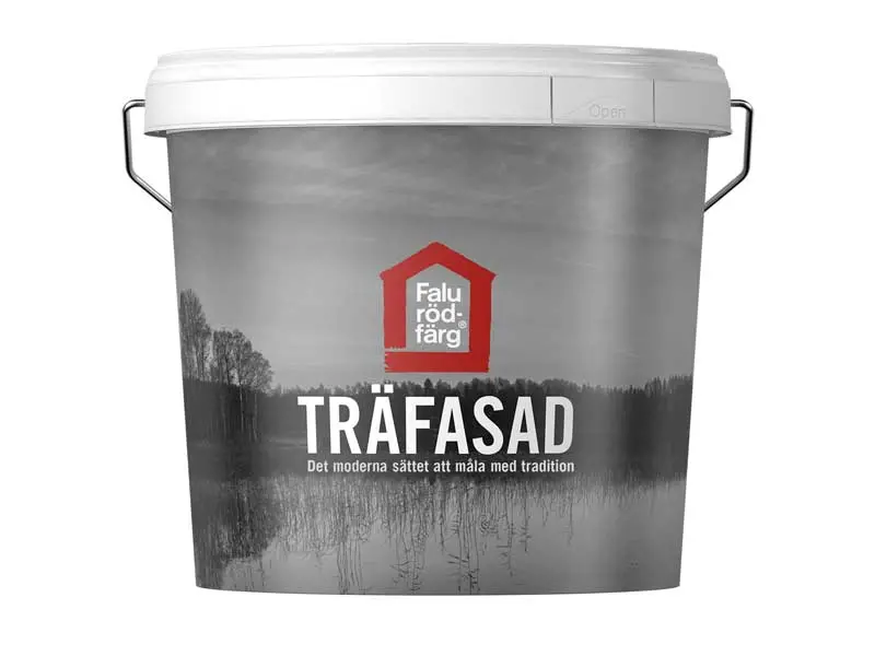 Falu Red Paint – Light Red Exterior Wood Finish 1