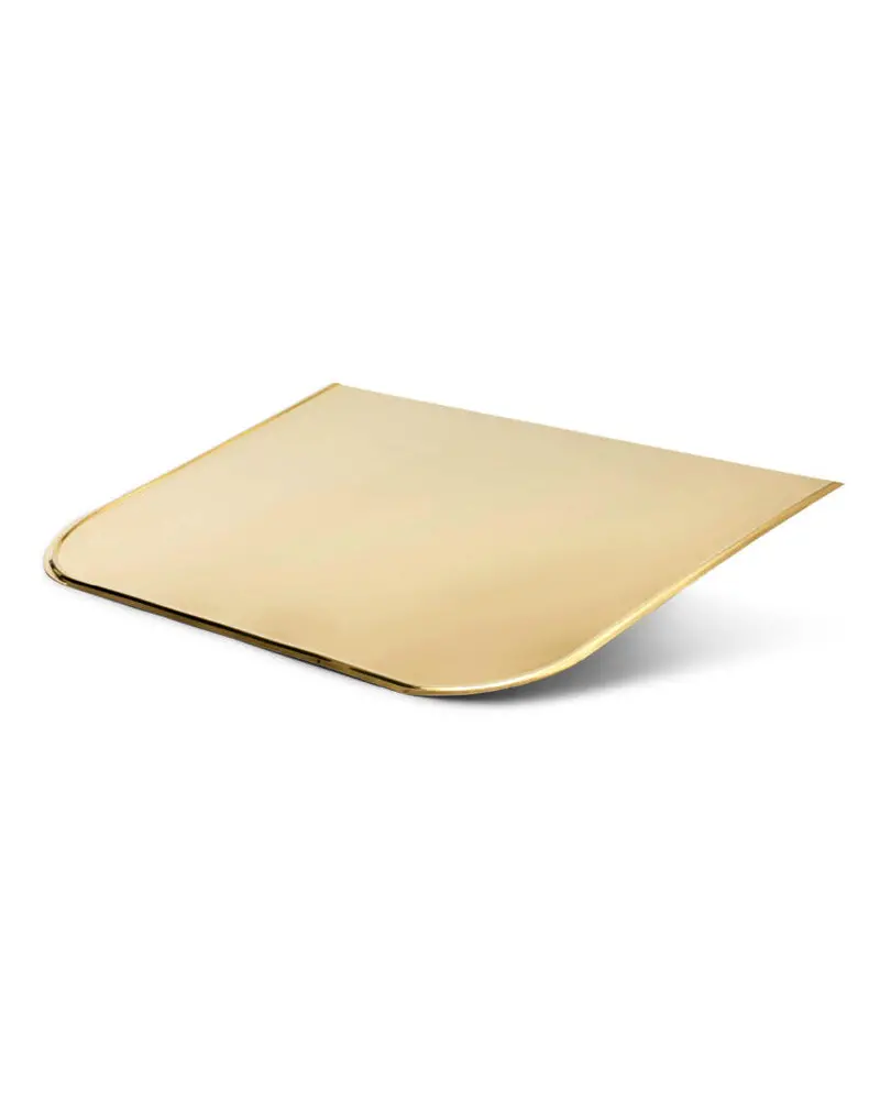 Fireplace Accessory – Brass Hearth Mat, 80 X 50 Cm 1