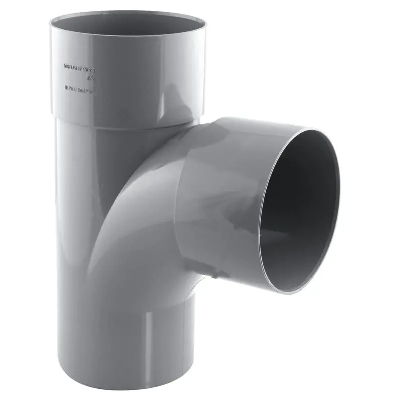 Fitt 100Mm Grey Solvent-Weld M/F Branch Tee 1