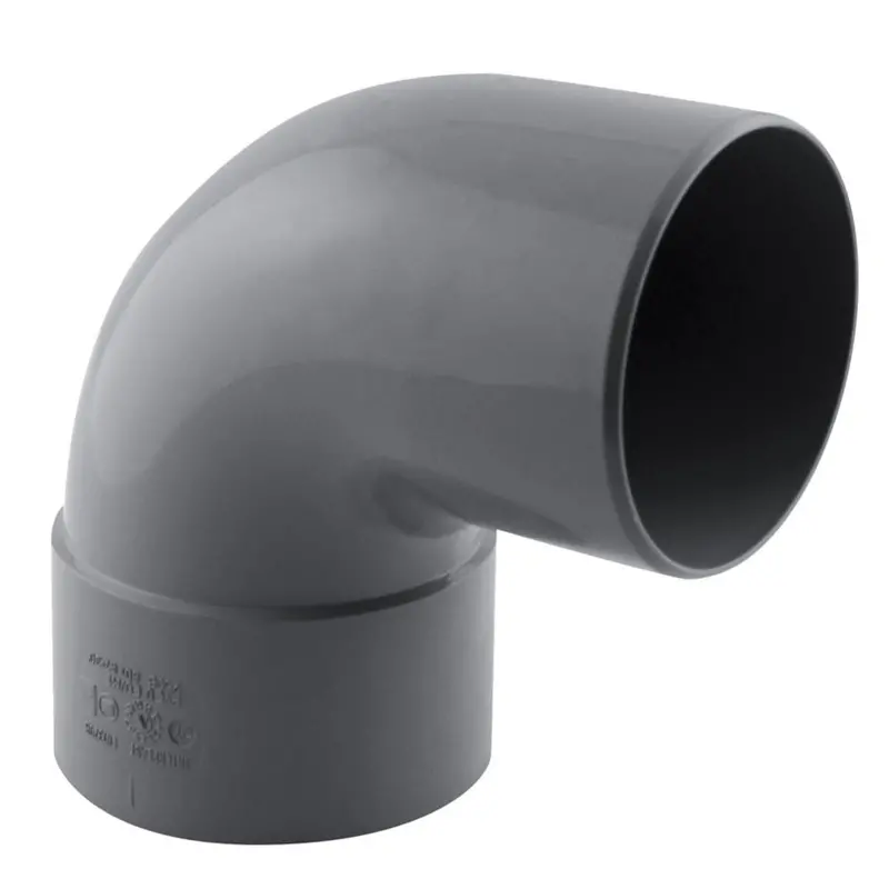 Fitt 80Mm Grey 87° Solvent-Weld Male-To-Female Elbow 1