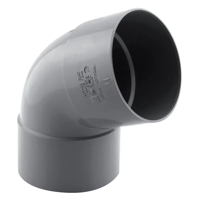 Fitt Grey 80Mm Solvent Weld 67° Female Elbow 1