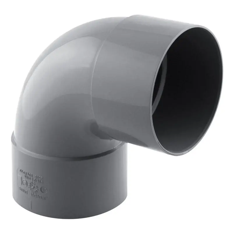 Fitt Grey 80Mm Solvent Weld 87° Female Elbow 1