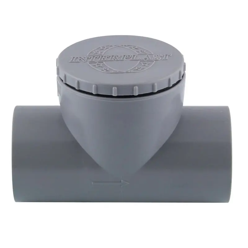 Fitt Grey Solvent Weld Non-Return Valve - 40Mm X 40Mm 1