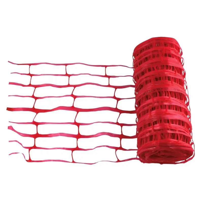 Fitt Red Barrier Fencing Roll – 25 Metre Warning-Grade Safety Barrier 1