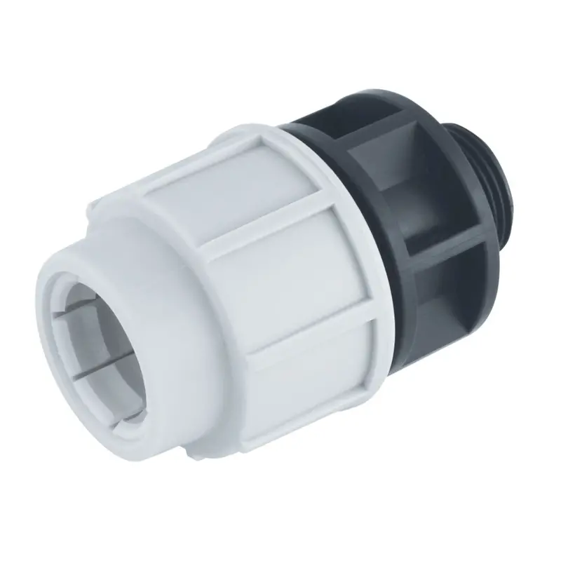 Fitt S51125C Black Male Compression Coupler – 25Mm X 34 Inch 1
