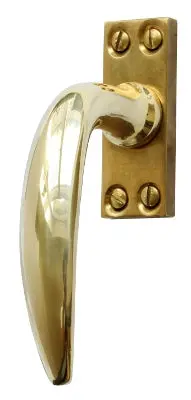 Fix 14 Casement Window Handle – Brass Finish 1