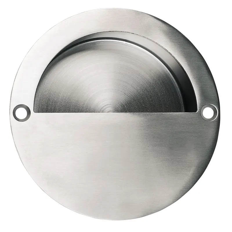 Flush-Mount Stainless Steel Cabinet Pull – 90Mm Length 1
