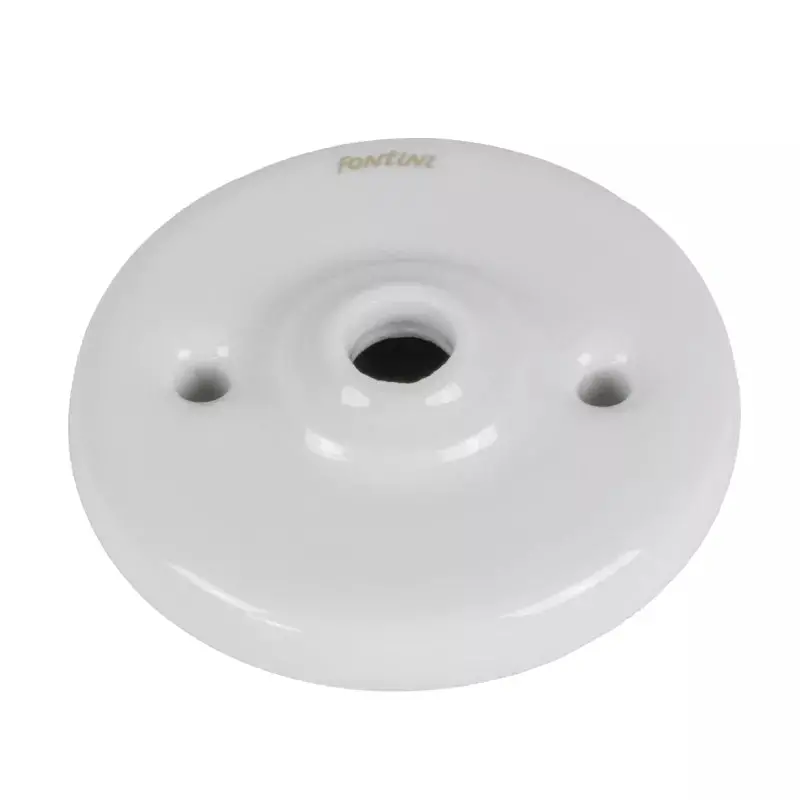 Fontini Replacement Porcelain Part – White, For Garby Colonial Rotary Switch 1