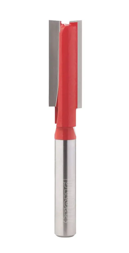 Freud 1/4" Shank Double-Flute Straight Router Bit – 12.7Mm Diameter, 19Mm Cutting Length 1