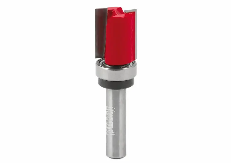 Freud 1/4" Shank Top-Bearing Flush Trim Router Bit – 19Mm Diameter, 25.4Mm Cutting Length 1