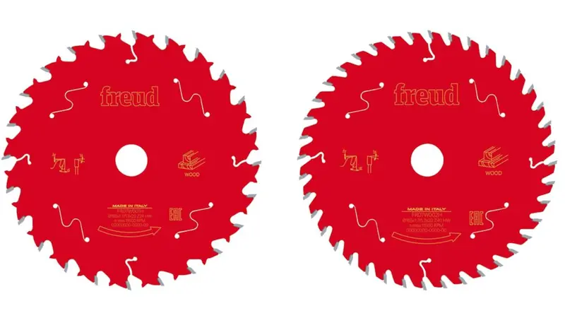 Freud 165Mm 2-Blade Circular Saw Kit – 20Mm Arbor, 24T + 40T Combo Pack 1