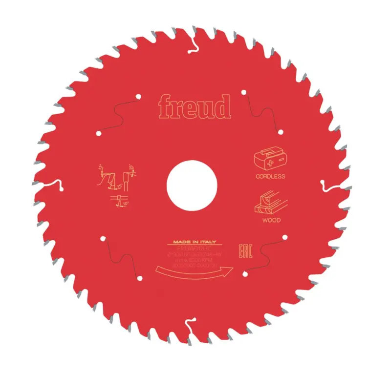 Freud 190Mm Portable Circular Saw Blade – 30Mm Arbor, 48-Tooth Crosscut Optimized 1
