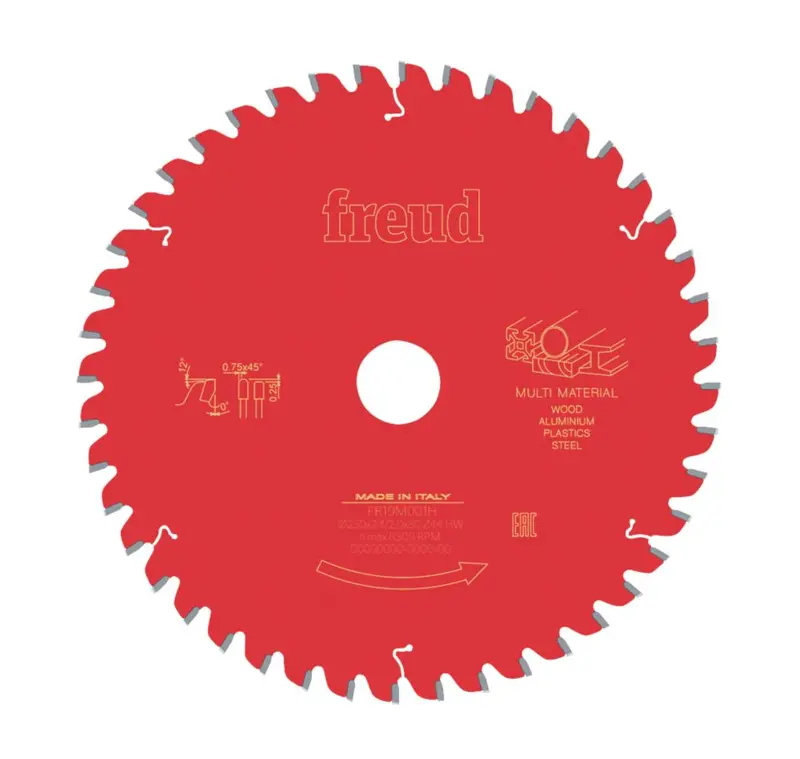 Freud 230Mm Multi-Material Circular Saw Blade – 30Mm Arbor, 44-Tooth Tct Universal Cut 1
