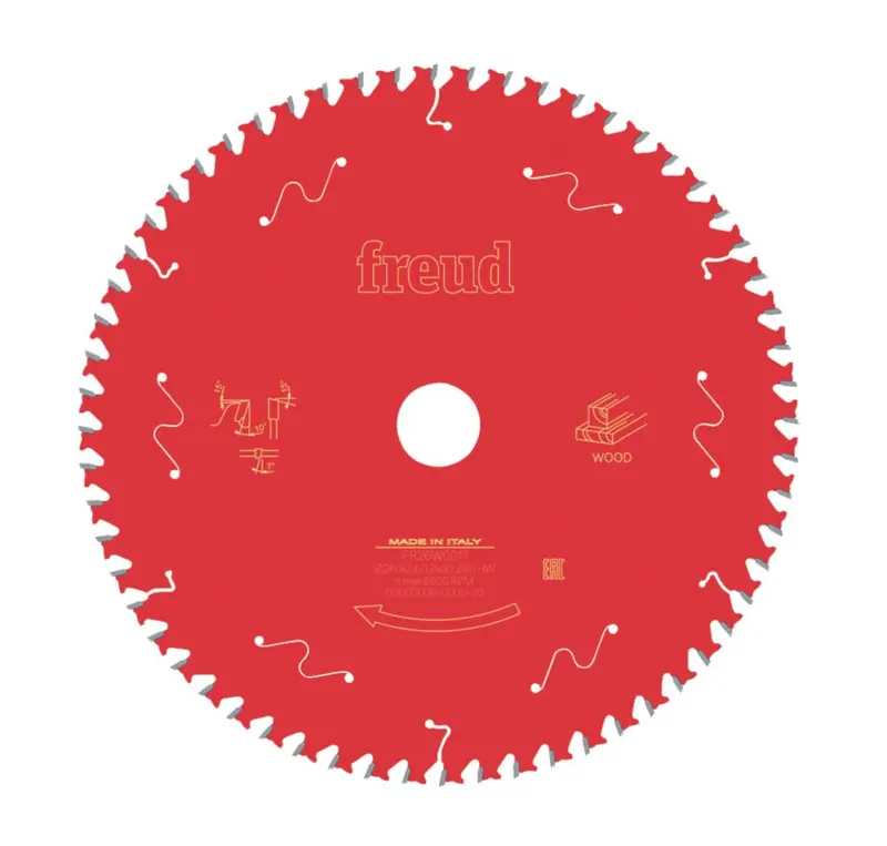 Freud 260Mm Wood Table Saw Blade – 30Mm Arbor, 60-Tooth Carbide 1