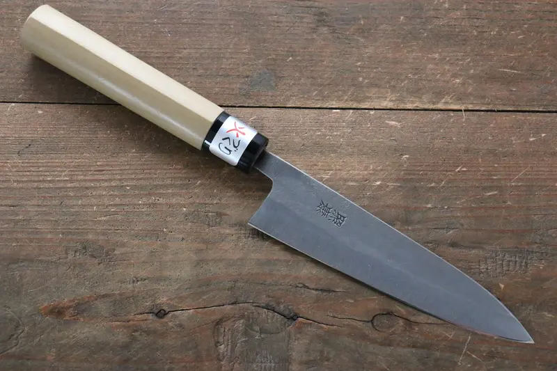Fujiwara Teruyasu White #1 Nashiji Petty Knife – 135Mm, Magnolia Wood Handle 1