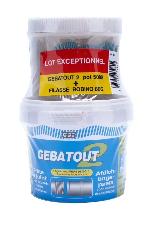 Geb Gebatout 2 Multi-Use Sealant Kit With Refill (500 G + 80 G) 1