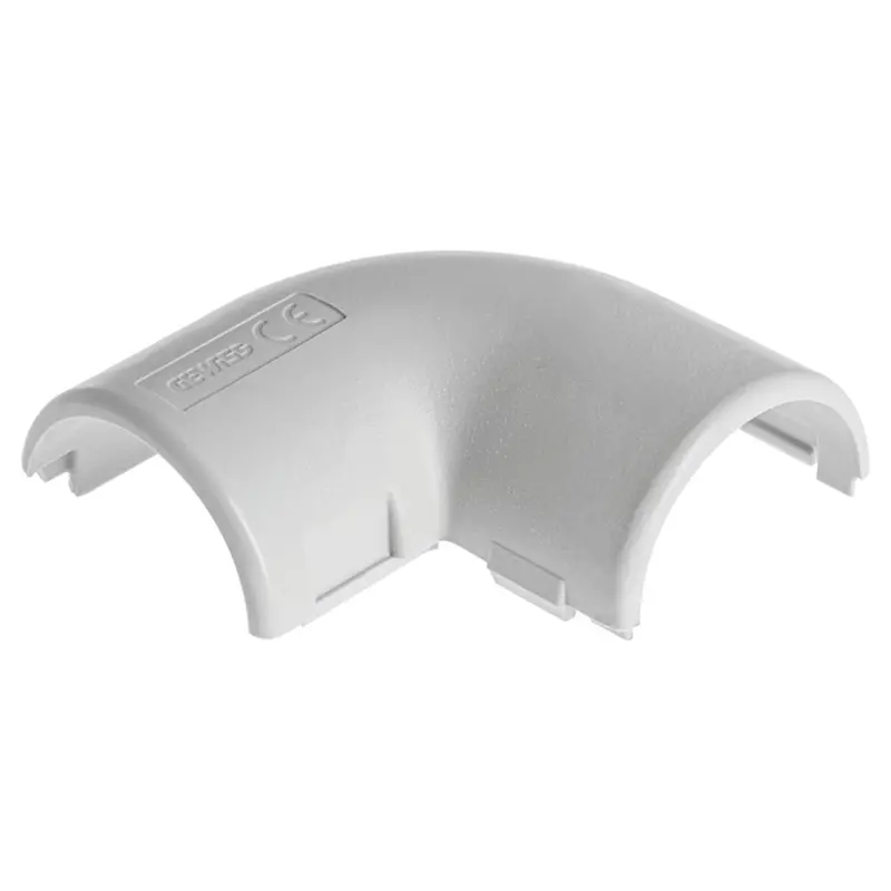 Gewiss Grey Opening Square Elbow – 20Mm, 10-Unit Pack 1