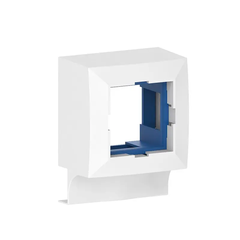 Ggk 22Mm X 12Mm Trunking Adapter For Electrical Cable Management 1