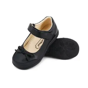 Girls’ Genuine Leather Mary Jane Shoes – Classic School Style