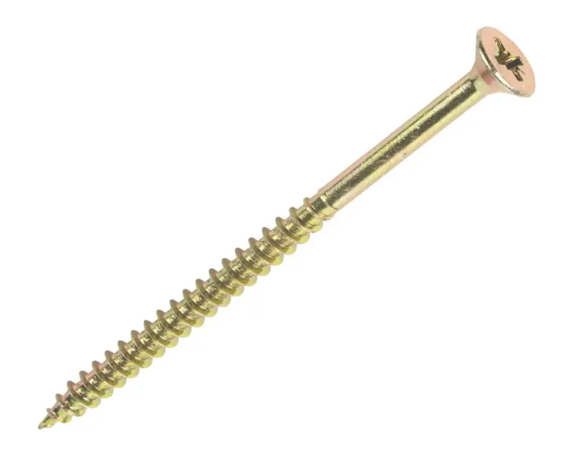 Goldscrew Pz Double-Countersunk Self-Tapping Fasteners – 5Mm × 70Mm, 100-Pack 1