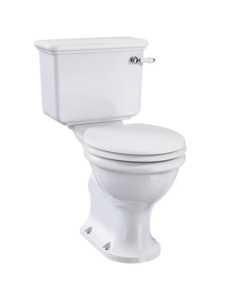Guild Floor-Mounted P-Trap Toilet With Soft-Close Seat 1