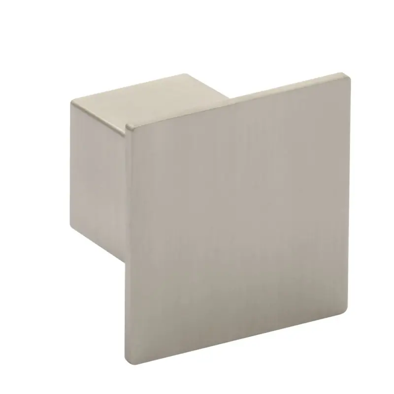 Häfele Brushed Stainless Steel Modern Cabinet Knob – 37Mm Diameter 1