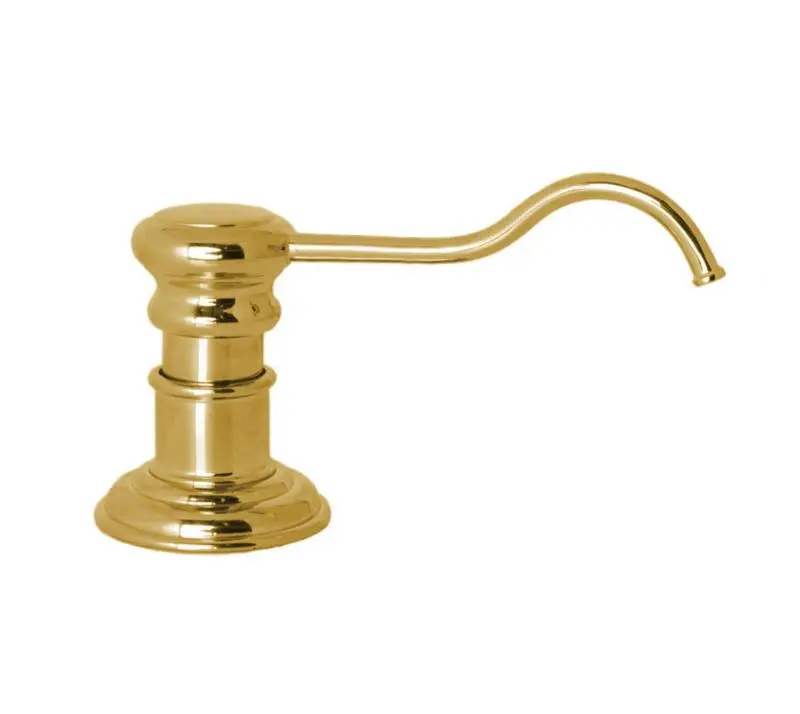 Haga Brass Soap And Dish Detergent Dispenser 1