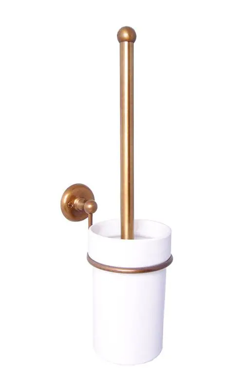Haga Bronze Toilet Brush Set 1