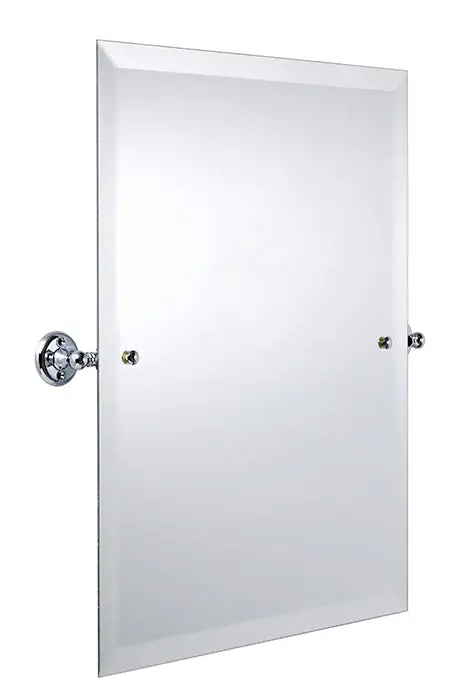 Haga Rectangular Chrome Bathroom Mirror – 45 X 60 Cm 1