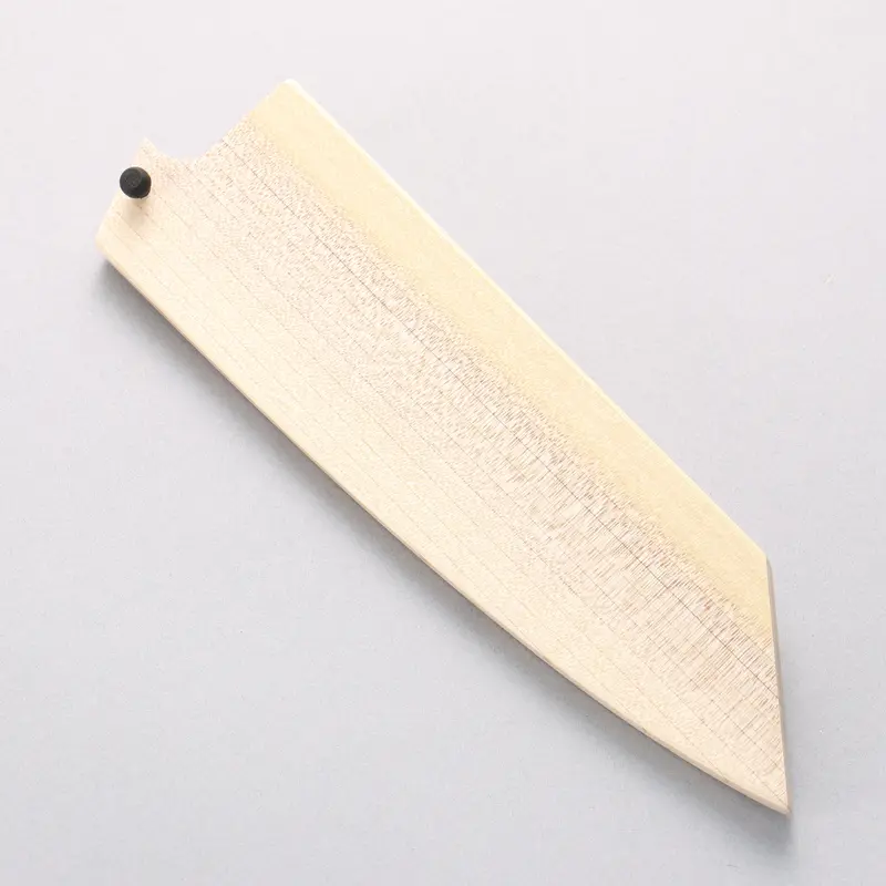 Handcrafted Magnolia Sheath For 180Mm Bunka Knife – Plywood Pin Closure 1