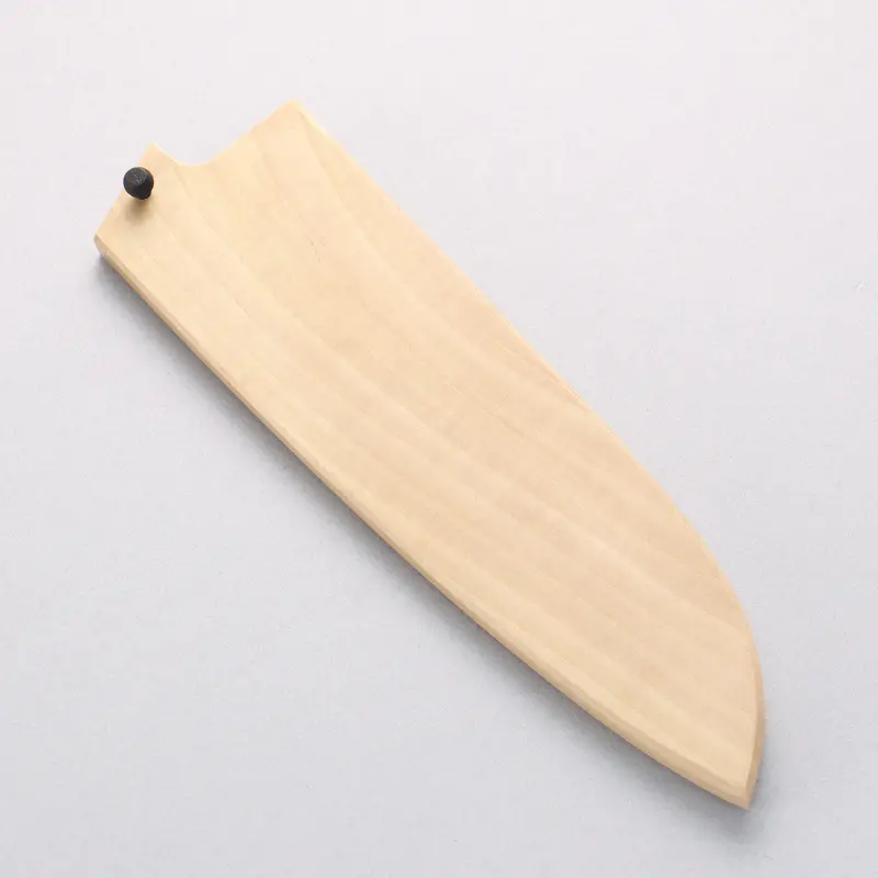 Handcrafted Magnolia Sheath For 180Mm Santoku Knife – Plywood Pin Closure 1