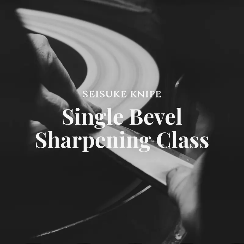 Hands-On Single-Bevel Knife Sharpening Workshop 1