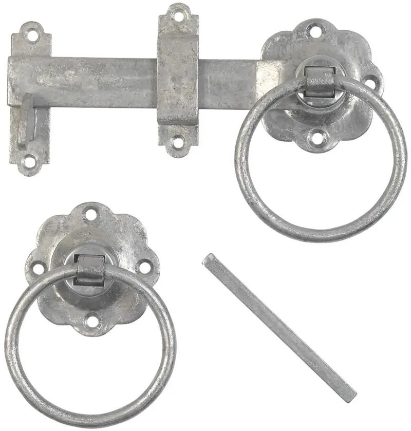 Hardware Solutions Galvanised Gate Latch – 155Mm Heavy-Duty 1